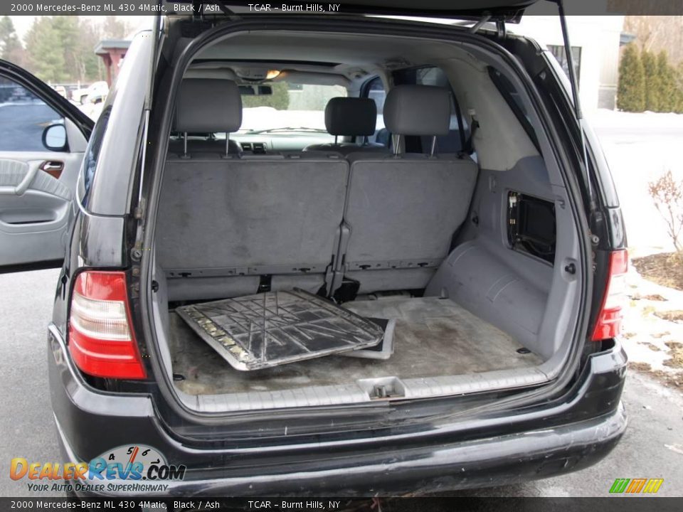 2000 Mercedes-Benz ML 430 4Matic Black / Ash Photo #6