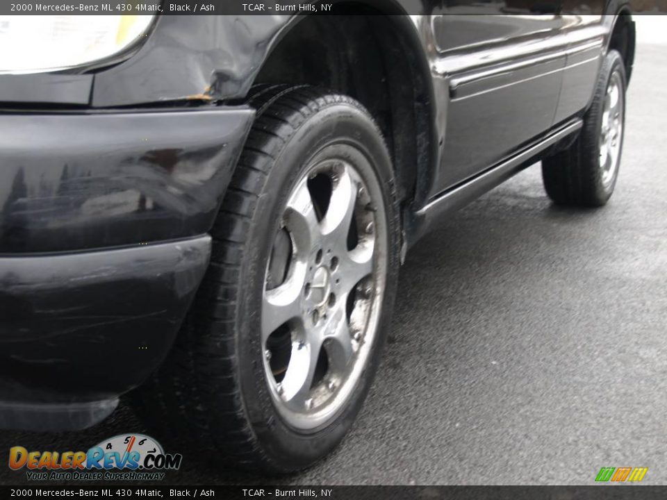 2000 Mercedes-Benz ML 430 4Matic Black / Ash Photo #7