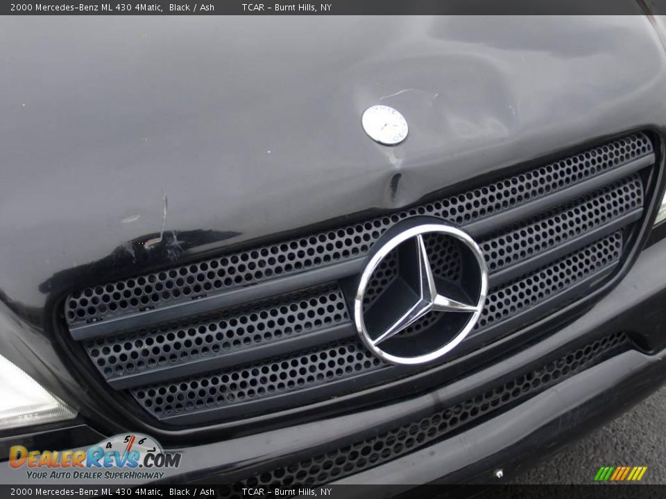 2000 Mercedes-Benz ML 430 4Matic Black / Ash Photo #16