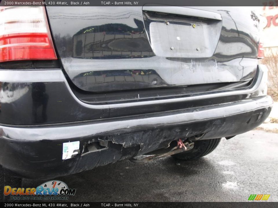 2000 Mercedes-Benz ML 430 4Matic Black / Ash Photo #18