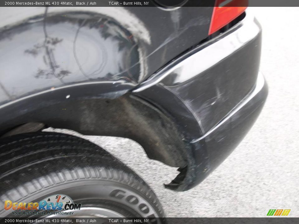 2000 Mercedes-Benz ML 430 4Matic Black / Ash Photo #19