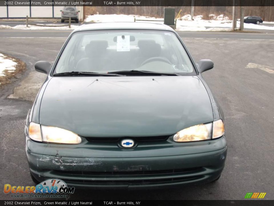 2002 Chevrolet Prizm Green Metallic / Light Neutral Photo #3
