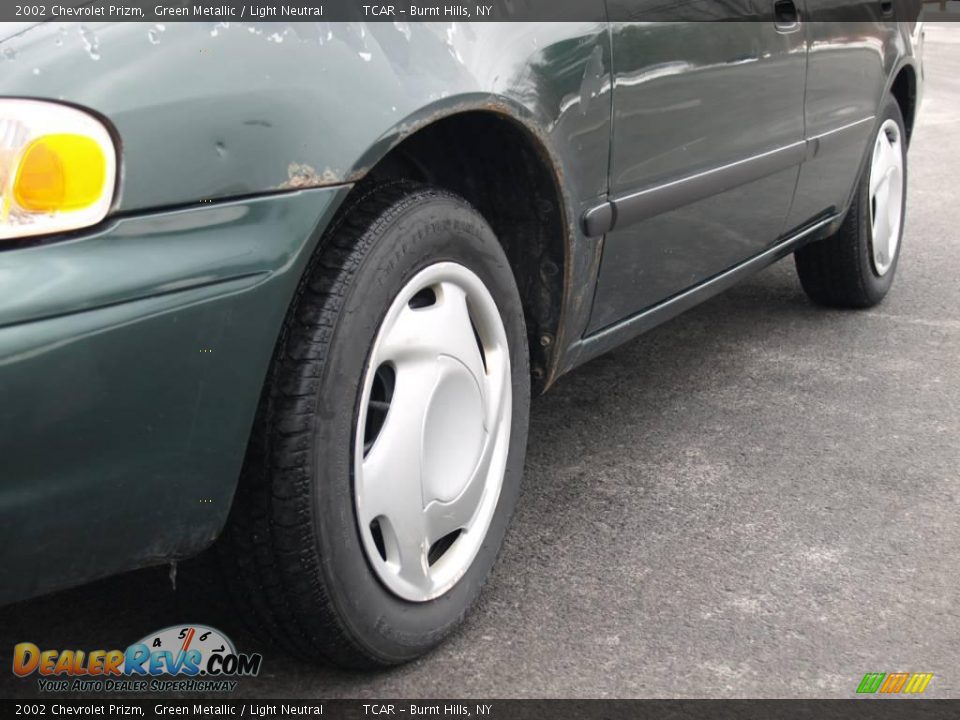 2002 Chevrolet Prizm Green Metallic / Light Neutral Photo #11