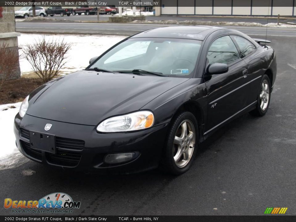 2002 Dodge Stratus R/T Coupe Black / Dark Slate Gray Photo #2