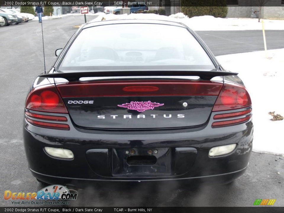 2002 Dodge Stratus R/T Coupe Black / Dark Slate Gray Photo #5