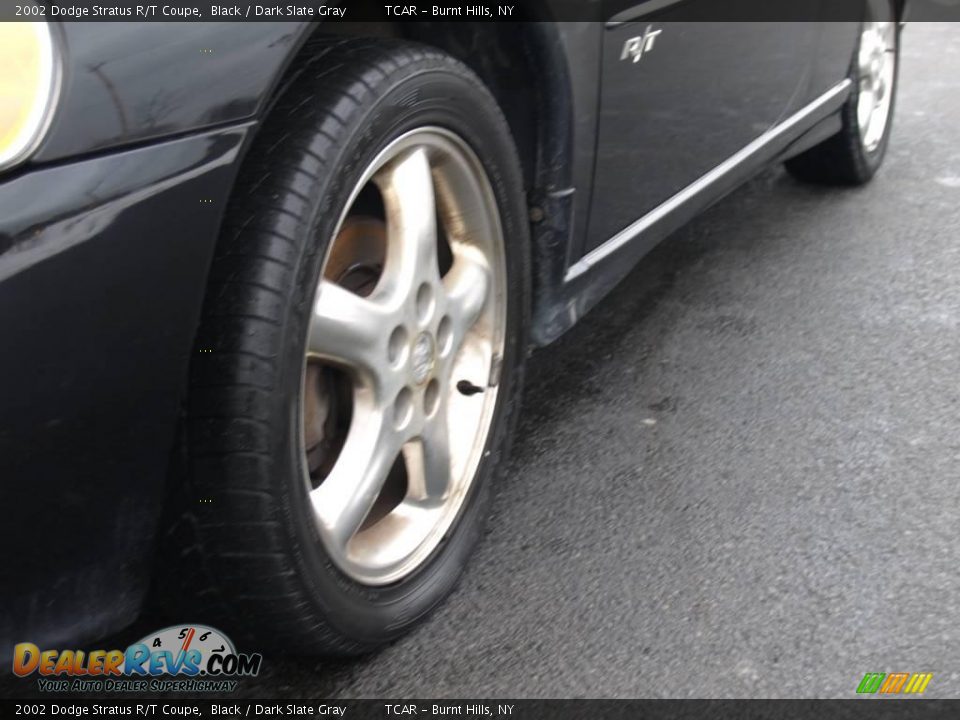 2002 Dodge Stratus R/T Coupe Black / Dark Slate Gray Photo #6