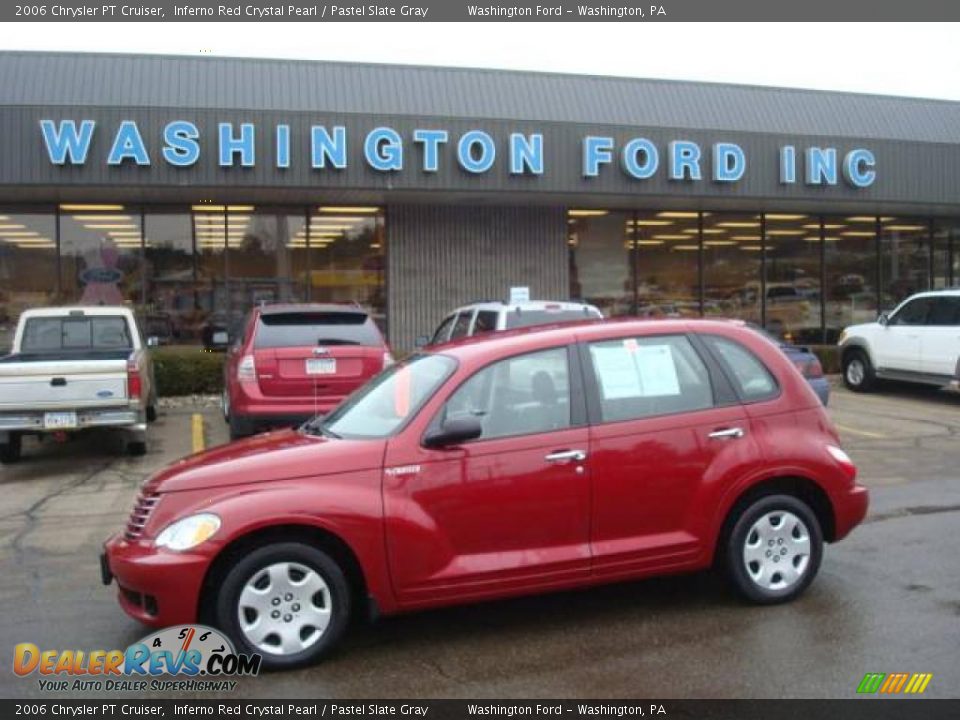 2006 Chrysler PT Cruiser Inferno Red Crystal Pearl / Pastel Slate Gray Photo #1