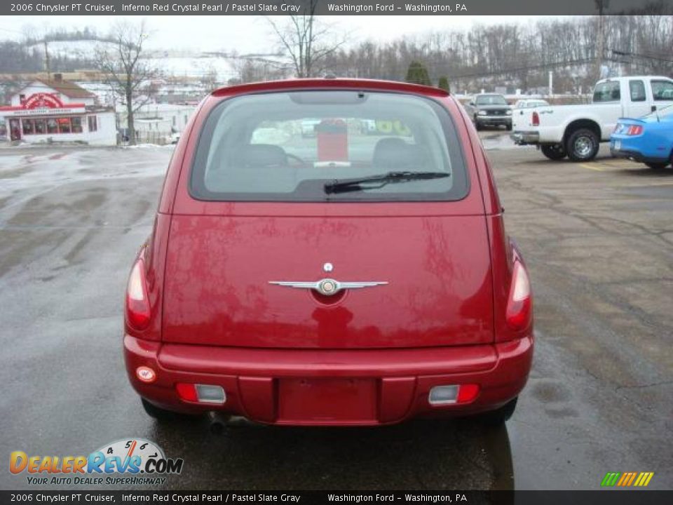 2006 Chrysler PT Cruiser Inferno Red Crystal Pearl / Pastel Slate Gray Photo #3