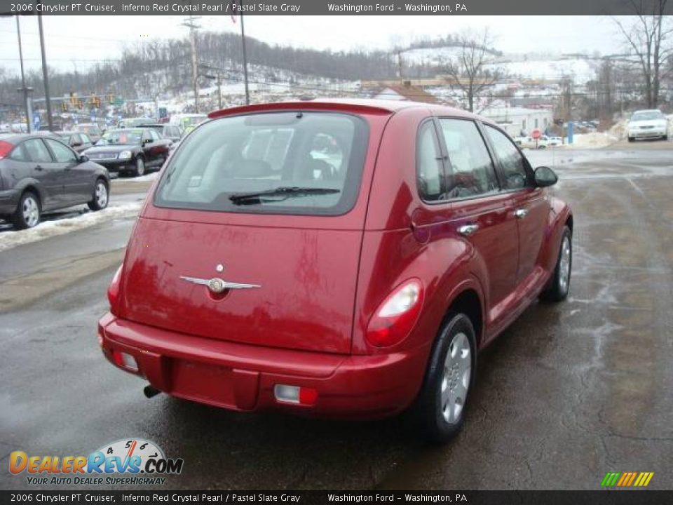 2006 Chrysler PT Cruiser Inferno Red Crystal Pearl / Pastel Slate Gray Photo #4