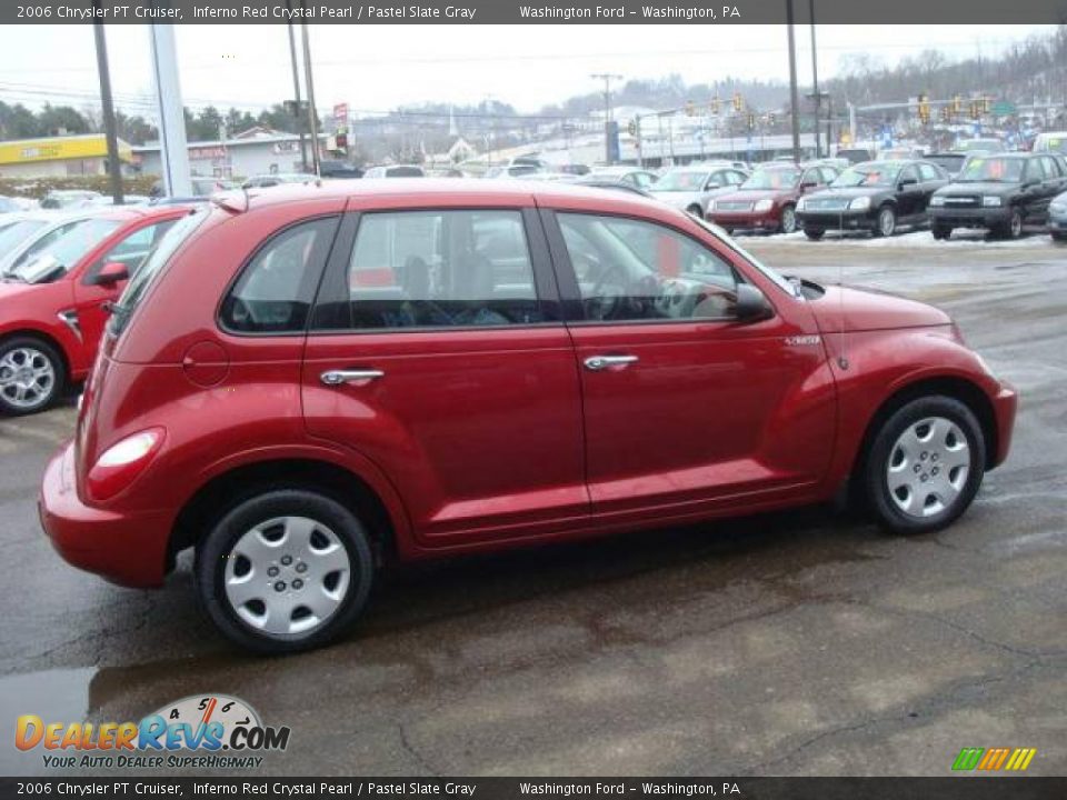 2006 Chrysler PT Cruiser Inferno Red Crystal Pearl / Pastel Slate Gray Photo #5