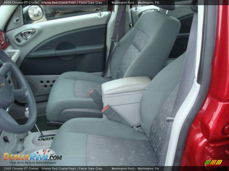 2006 Chrysler PT Cruiser Inferno Red Crystal Pearl / Pastel Slate Gray Photo #7