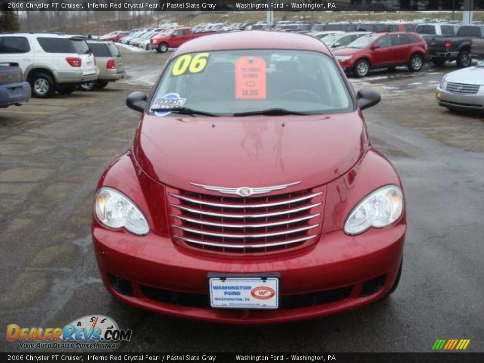 2006 Chrysler PT Cruiser Inferno Red Crystal Pearl / Pastel Slate Gray Photo #10