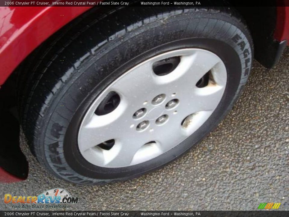 2006 Chrysler PT Cruiser Inferno Red Crystal Pearl / Pastel Slate Gray Photo #18