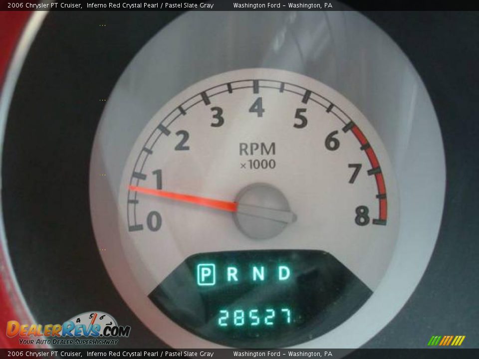 2006 Chrysler PT Cruiser Inferno Red Crystal Pearl / Pastel Slate Gray Photo #20