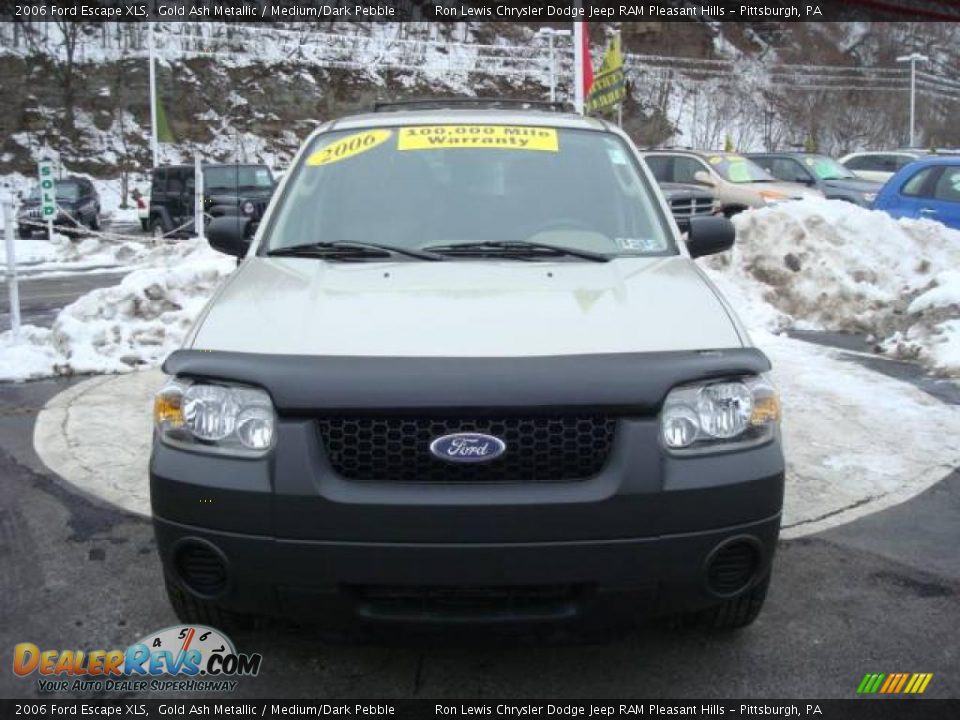 2006 Ford Escape XLS Gold Ash Metallic / Medium/Dark Pebble Photo #7