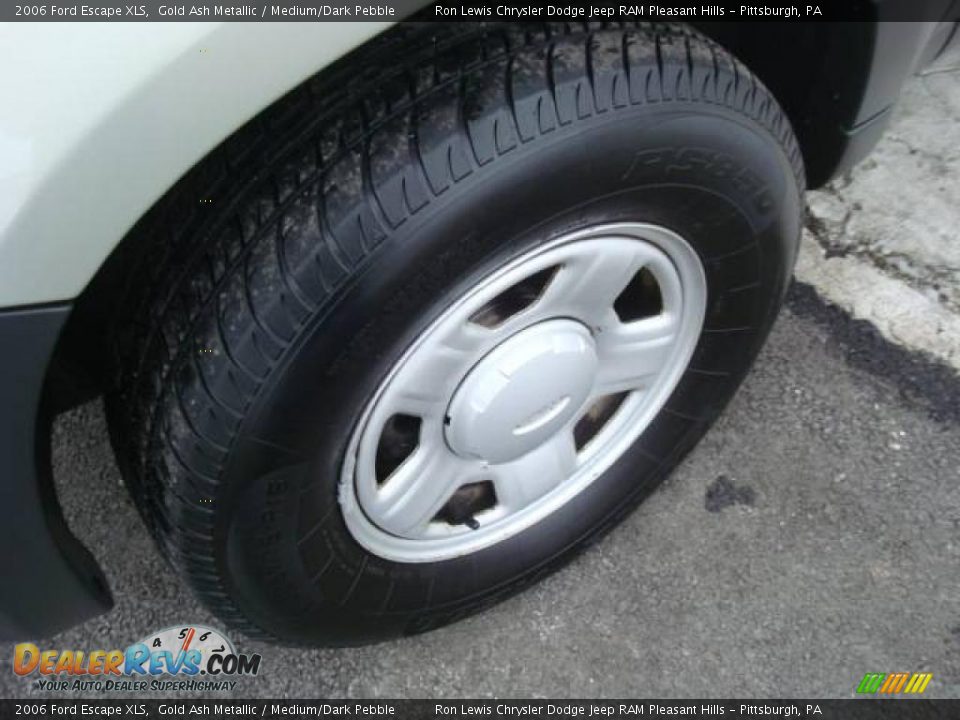 2006 Ford Escape XLS Gold Ash Metallic / Medium/Dark Pebble Photo #9