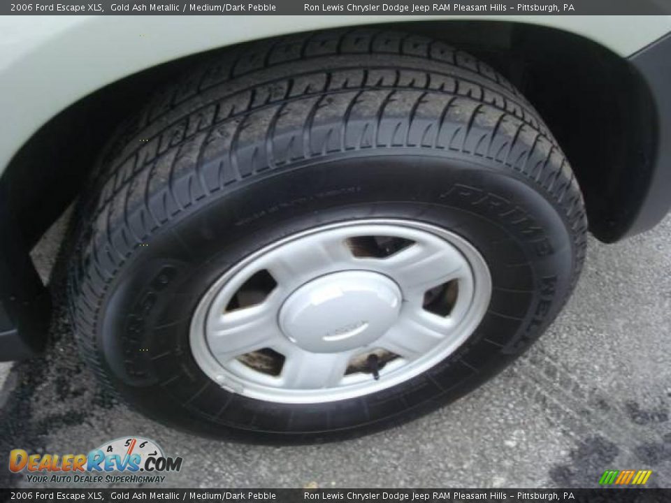 2006 Ford Escape XLS Gold Ash Metallic / Medium/Dark Pebble Photo #12