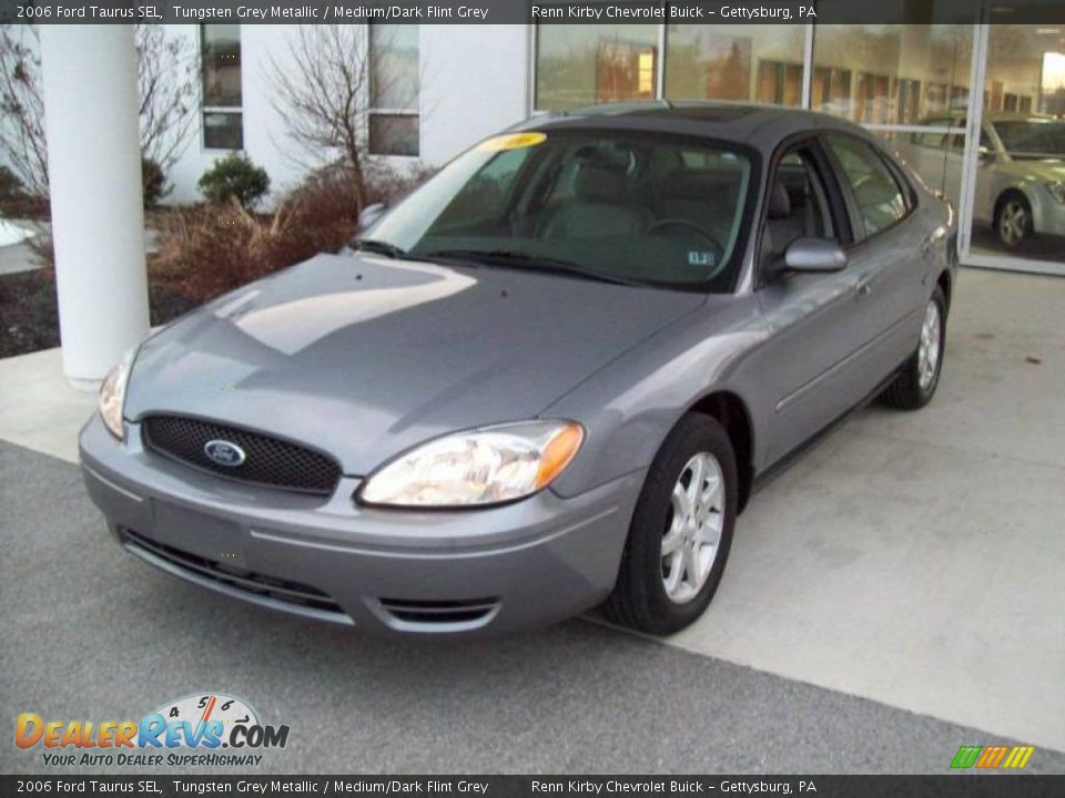 2006 Ford Taurus SEL Tungsten Grey Metallic / Medium/Dark Flint Grey Photo #10