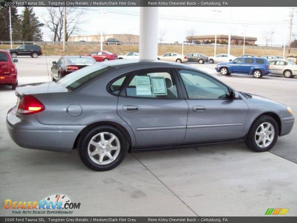 2006 Ford Taurus SEL Tungsten Grey Metallic / Medium/Dark Flint Grey Photo #12