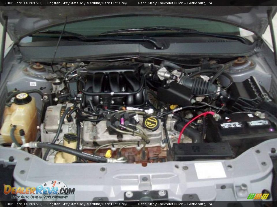 2006 Ford Taurus SEL Tungsten Grey Metallic / Medium/Dark Flint Grey Photo #16