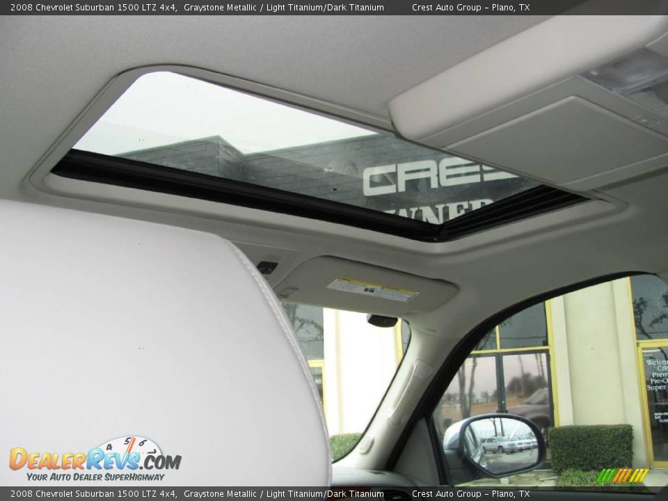 2008 Chevrolet Suburban 1500 LTZ 4x4 Graystone Metallic / Light Titanium/Dark Titanium Photo #15