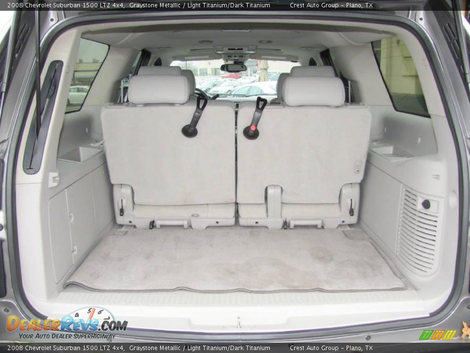 2008 Chevrolet Suburban 1500 LTZ 4x4 Graystone Metallic / Light Titanium/Dark Titanium Photo #18
