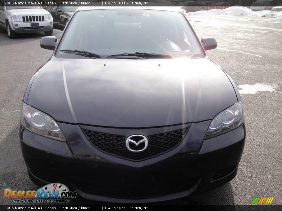 2006 Mazda MAZDA3 i Sedan Black Mica / Black Photo #2