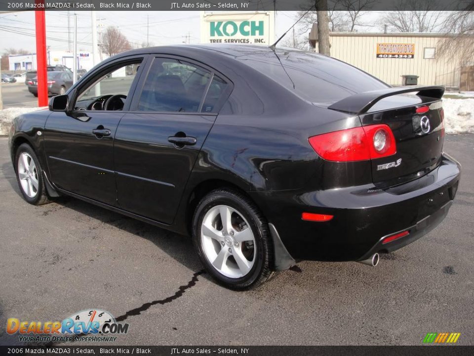 2006 Mazda MAZDA3 i Sedan Black Mica / Black Photo #4