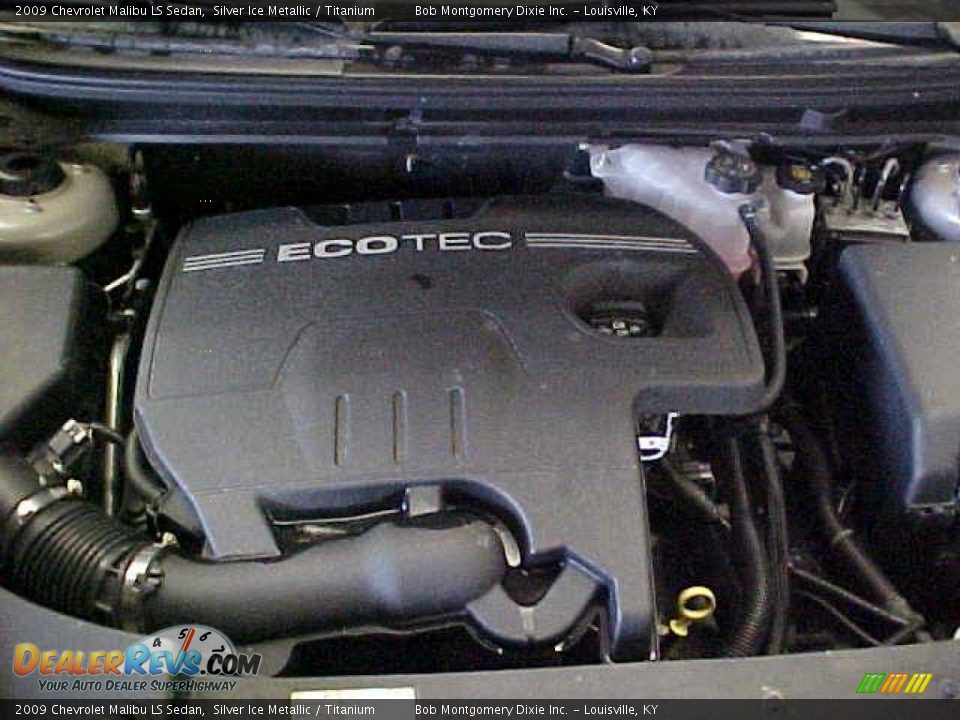 2009 Chevrolet Malibu LS Sedan Silver Ice Metallic / Titanium Photo #5