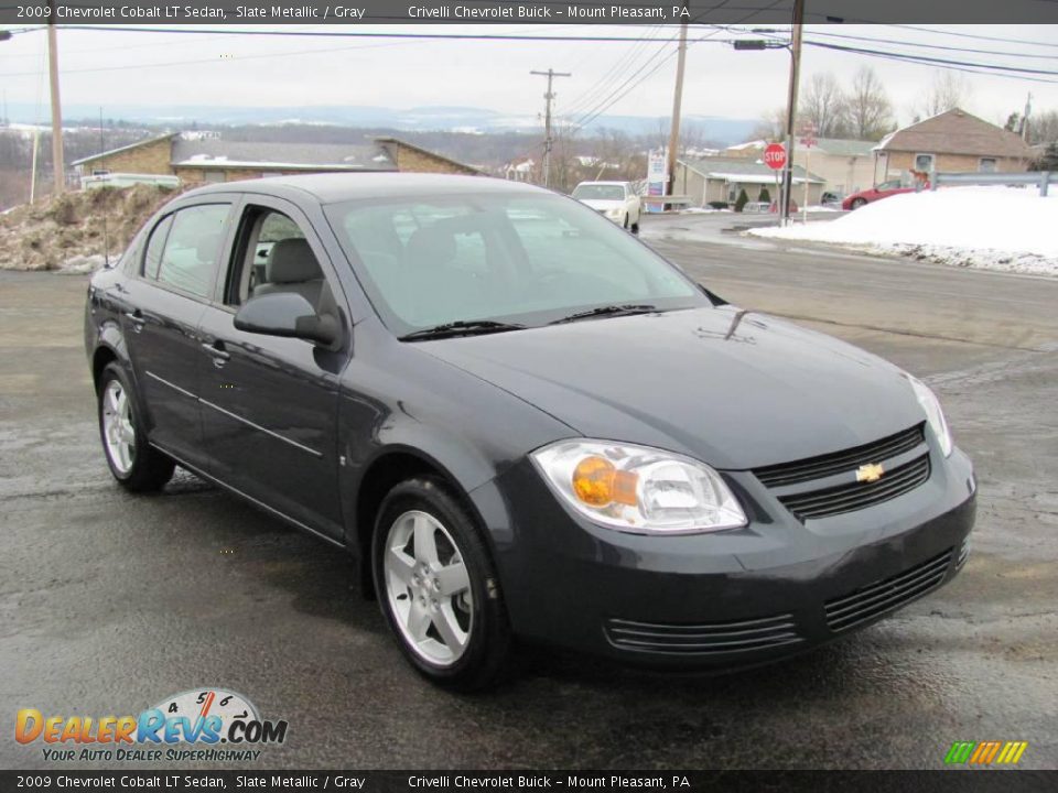 2009 Chevrolet Cobalt LT Sedan Slate Metallic / Gray Photo #5