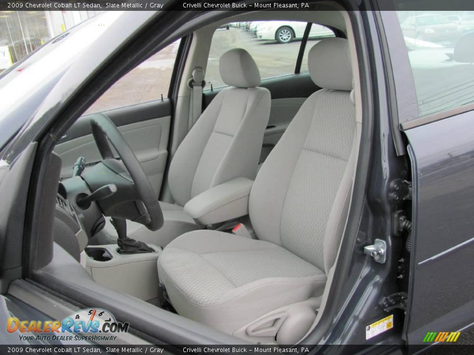 2009 Chevrolet Cobalt LT Sedan Slate Metallic / Gray Photo #9