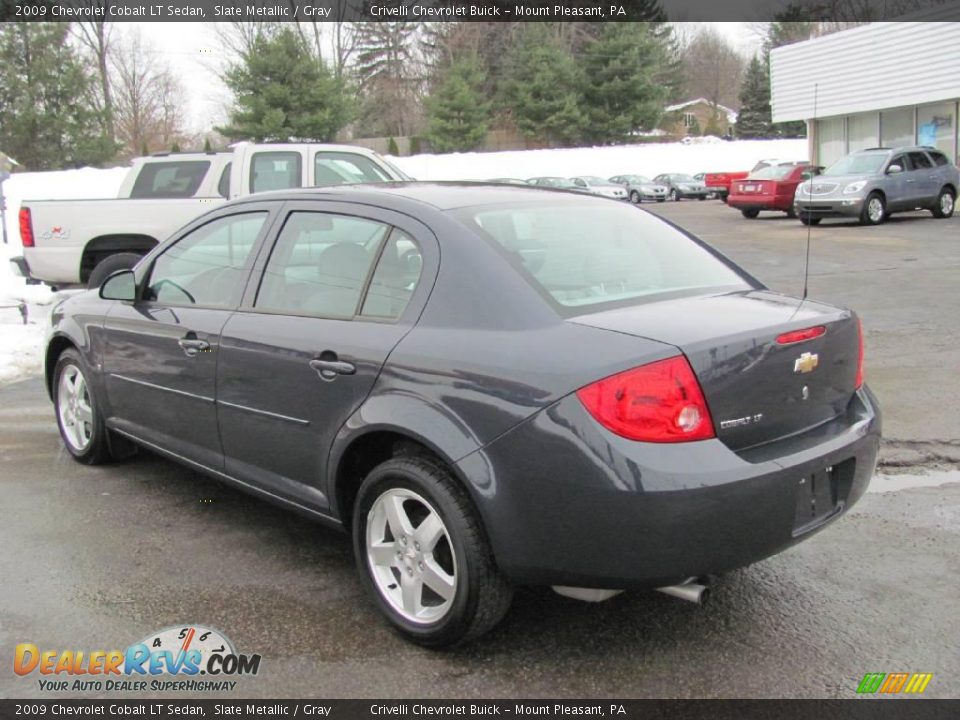 2009 Chevrolet Cobalt LT Sedan Slate Metallic / Gray Photo #10