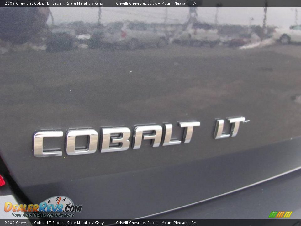 2009 Chevrolet Cobalt LT Sedan Slate Metallic / Gray Photo #11