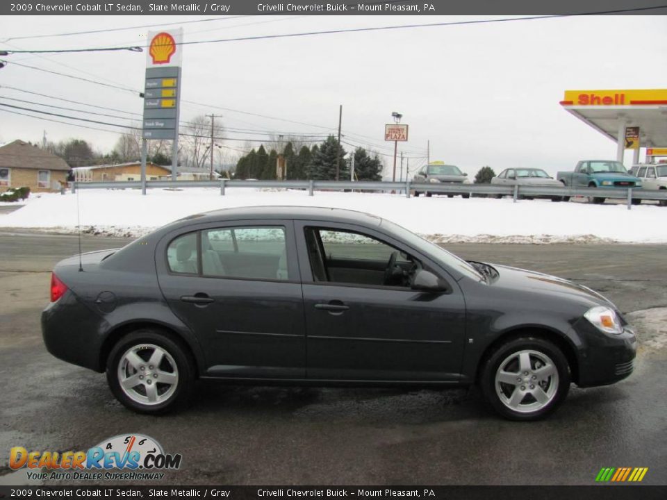 2009 Chevrolet Cobalt LT Sedan Slate Metallic / Gray Photo #13