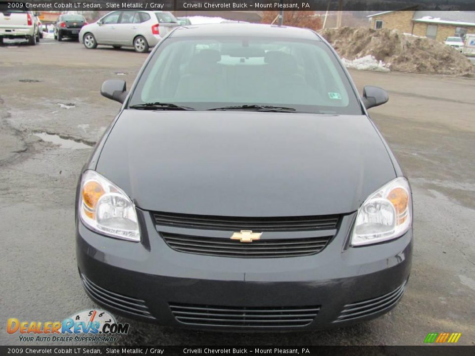 2009 Chevrolet Cobalt LT Sedan Slate Metallic / Gray Photo #14