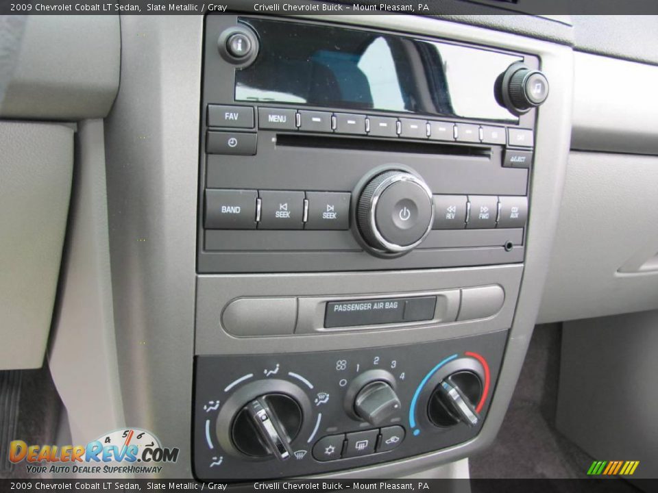 2009 Chevrolet Cobalt LT Sedan Slate Metallic / Gray Photo #16