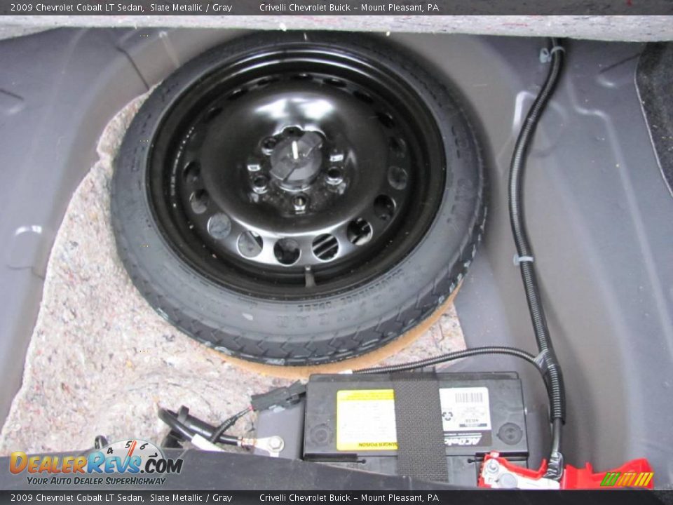 2009 Chevrolet Cobalt LT Sedan Slate Metallic / Gray Photo #23