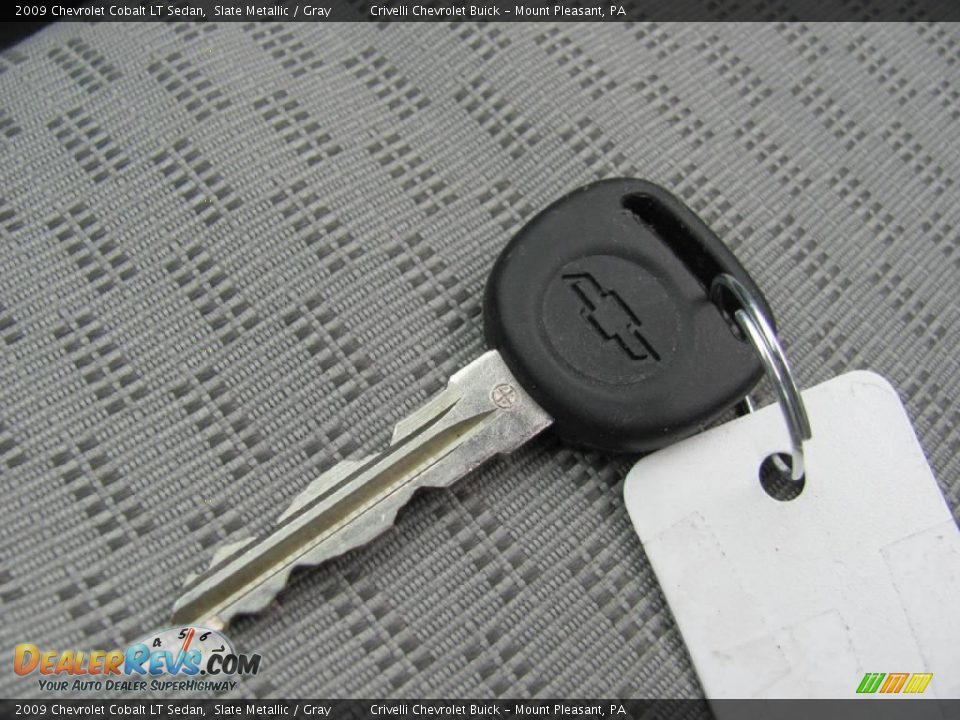 2009 Chevrolet Cobalt LT Sedan Slate Metallic / Gray Photo #25