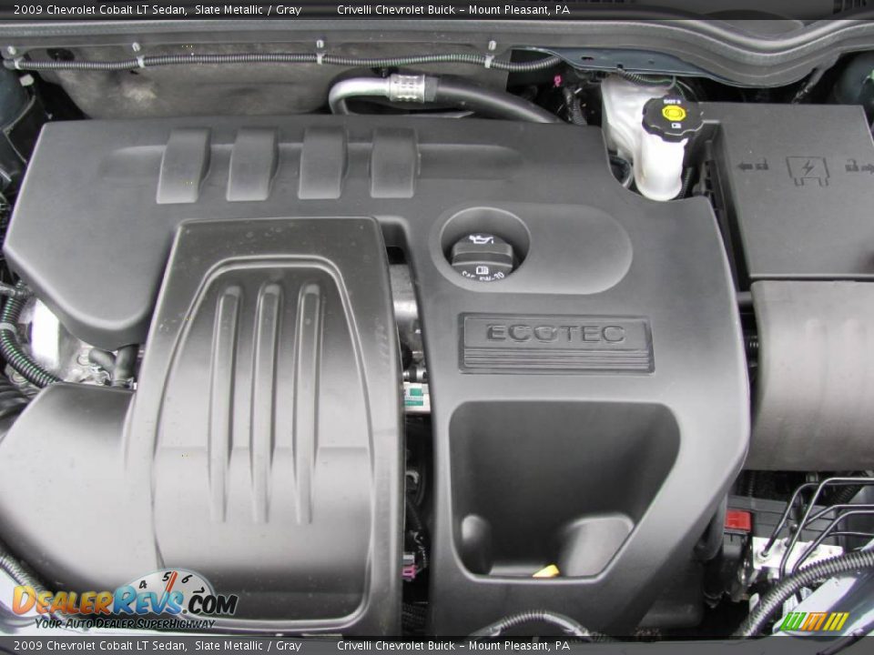 2009 Chevrolet Cobalt LT Sedan Slate Metallic / Gray Photo #26