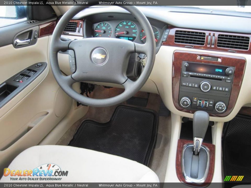 2010 Chevrolet Impala LS Aqua Blue Metallic / Neutral Photo #5