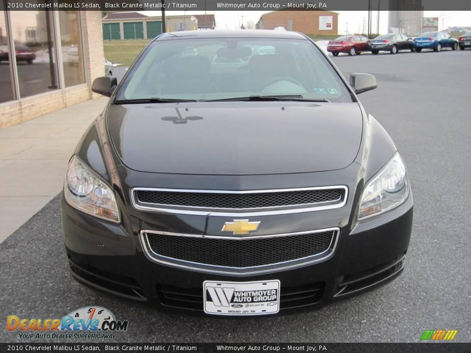 2010 Chevrolet Malibu LS Sedan Black Granite Metallic / Titanium Photo #2
