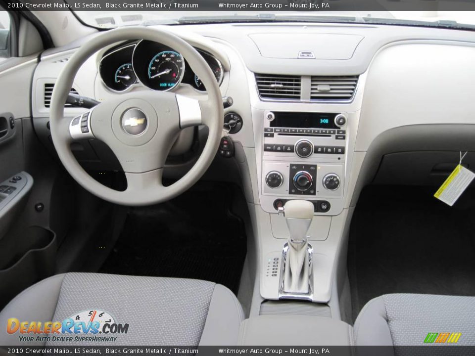 2010 Chevrolet Malibu LS Sedan Black Granite Metallic / Titanium Photo #5