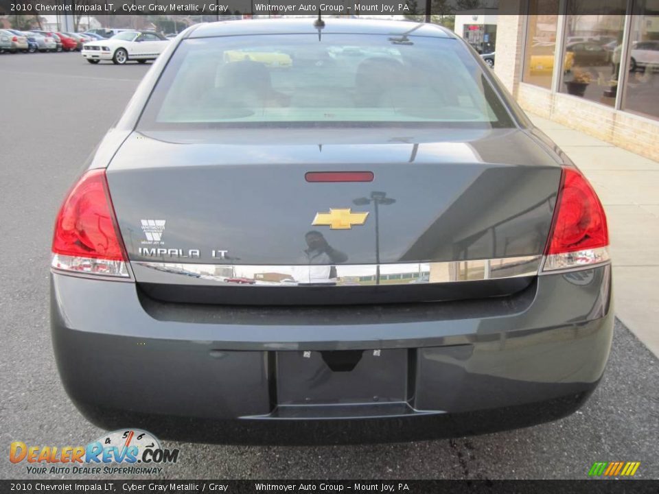 2010 Chevrolet Impala LT Cyber Gray Metallic / Gray Photo #4
