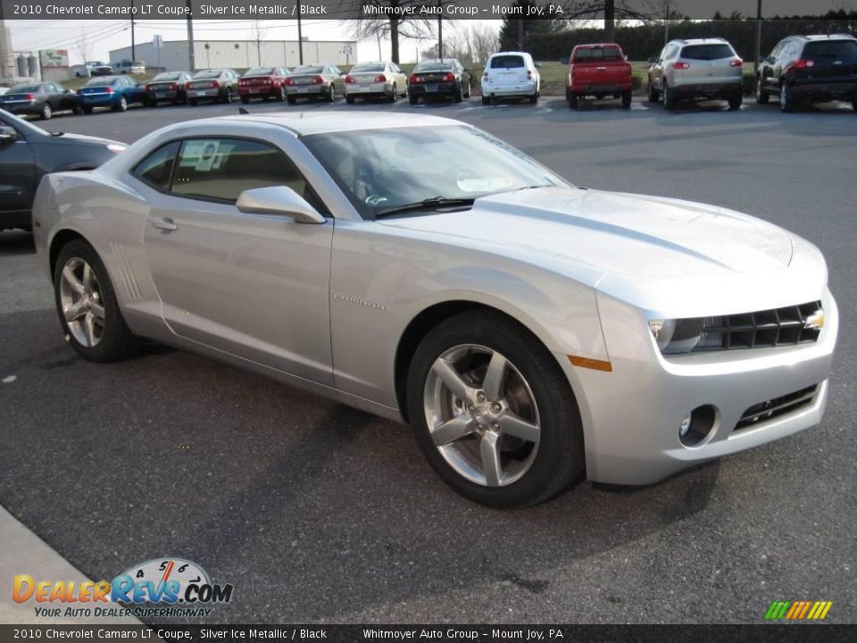 2010 Chevrolet Camaro LT Coupe Silver Ice Metallic / Black Photo #3