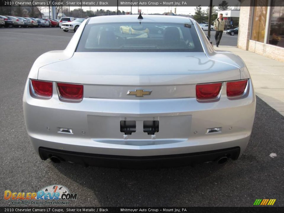 2010 Chevrolet Camaro LT Coupe Silver Ice Metallic / Black Photo #4