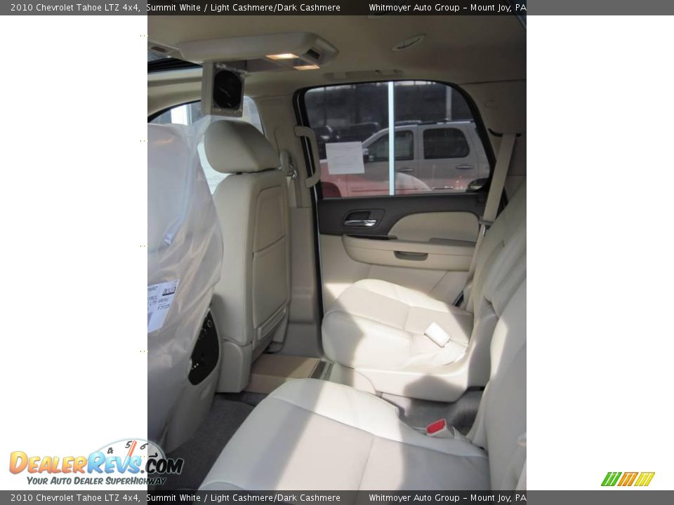 2010 Chevrolet Tahoe LTZ 4x4 Summit White / Light Cashmere/Dark Cashmere Photo #5