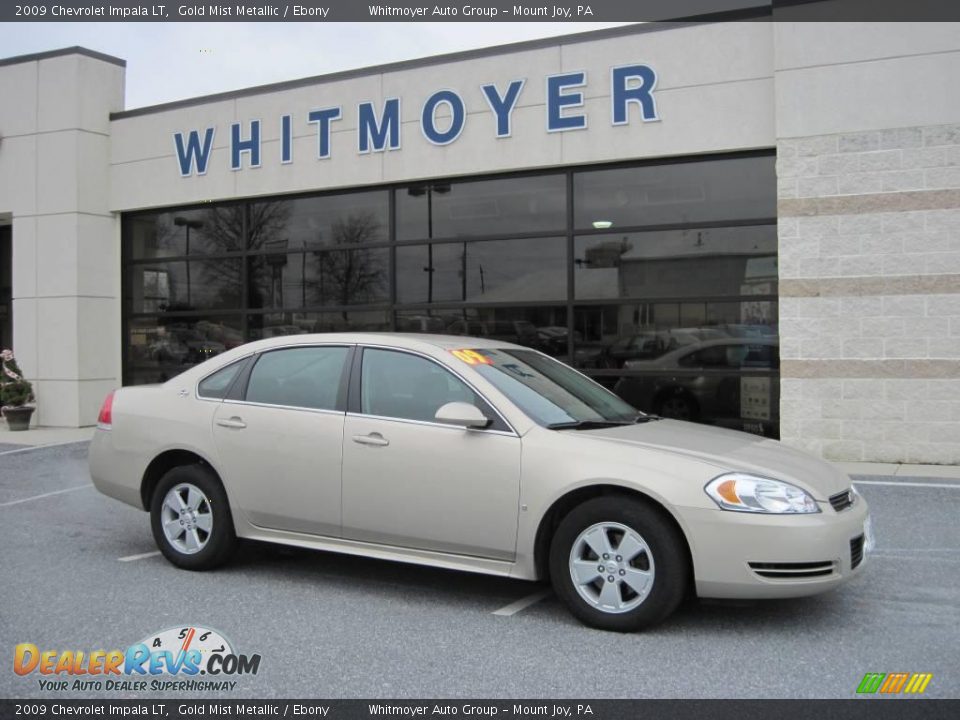 2009 Chevrolet Impala LT Gold Mist Metallic / Ebony Photo #1
