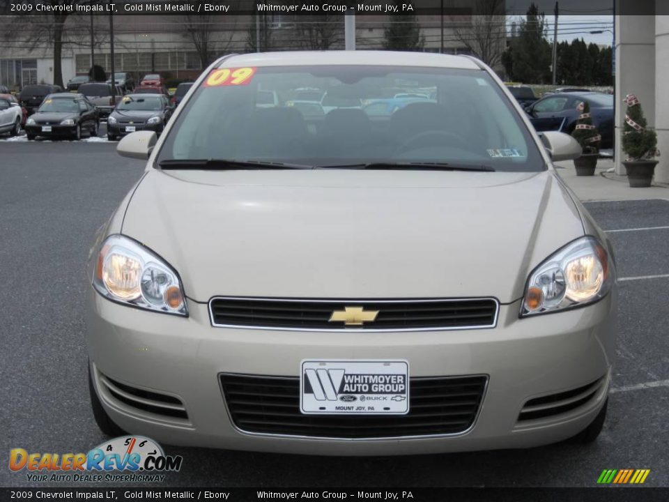 2009 Chevrolet Impala LT Gold Mist Metallic / Ebony Photo #2