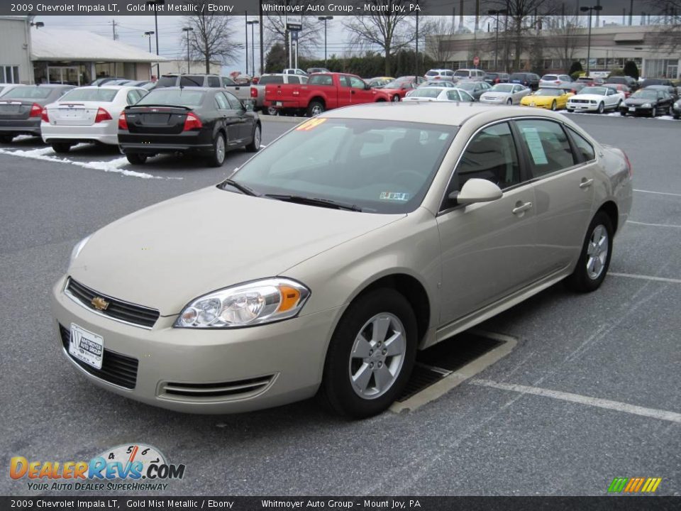 2009 Chevrolet Impala LT Gold Mist Metallic / Ebony Photo #3
