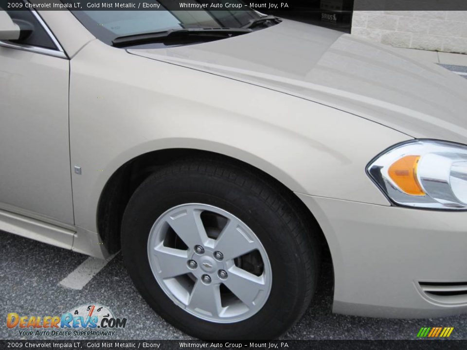 2009 Chevrolet Impala LT Gold Mist Metallic / Ebony Photo #4